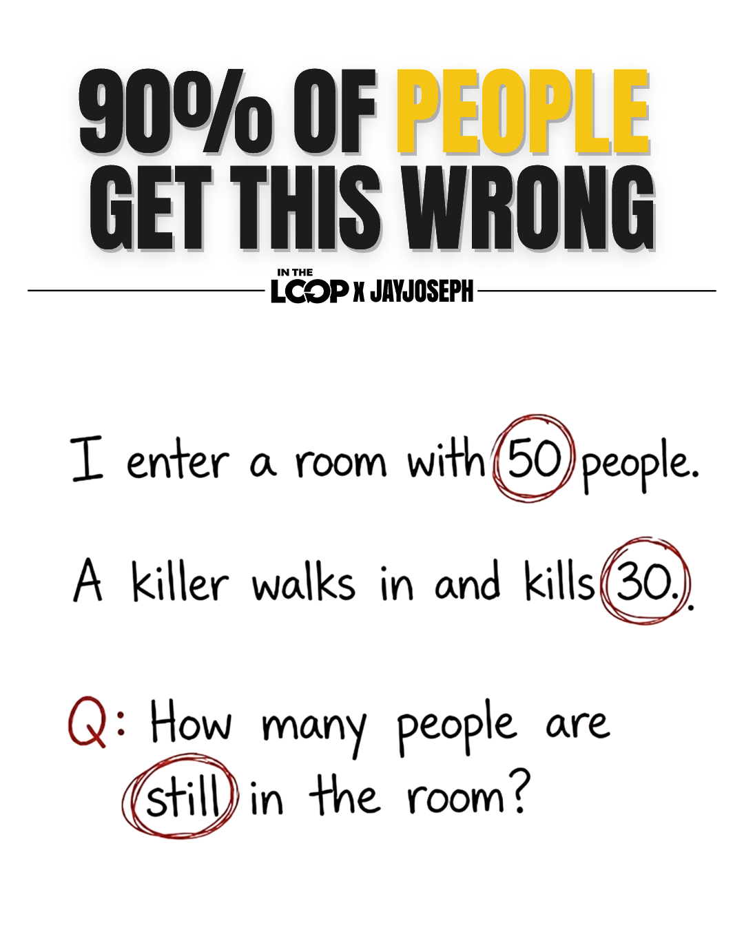 90% of people get this wrong