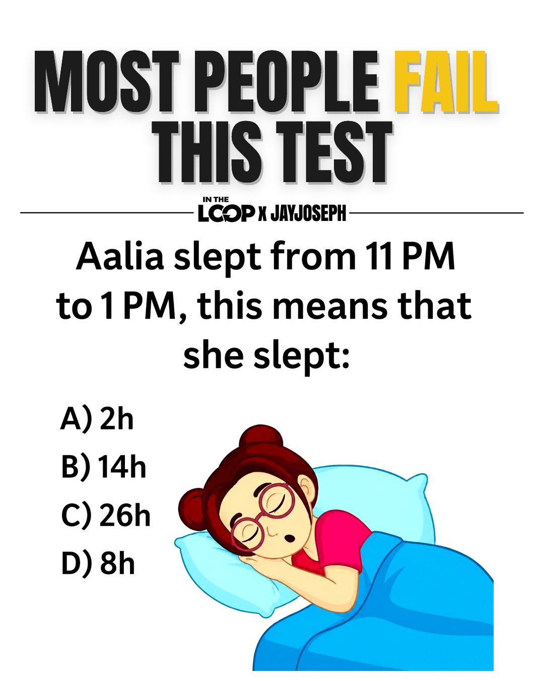 MOST PEOPLE FAIL THIS TEST